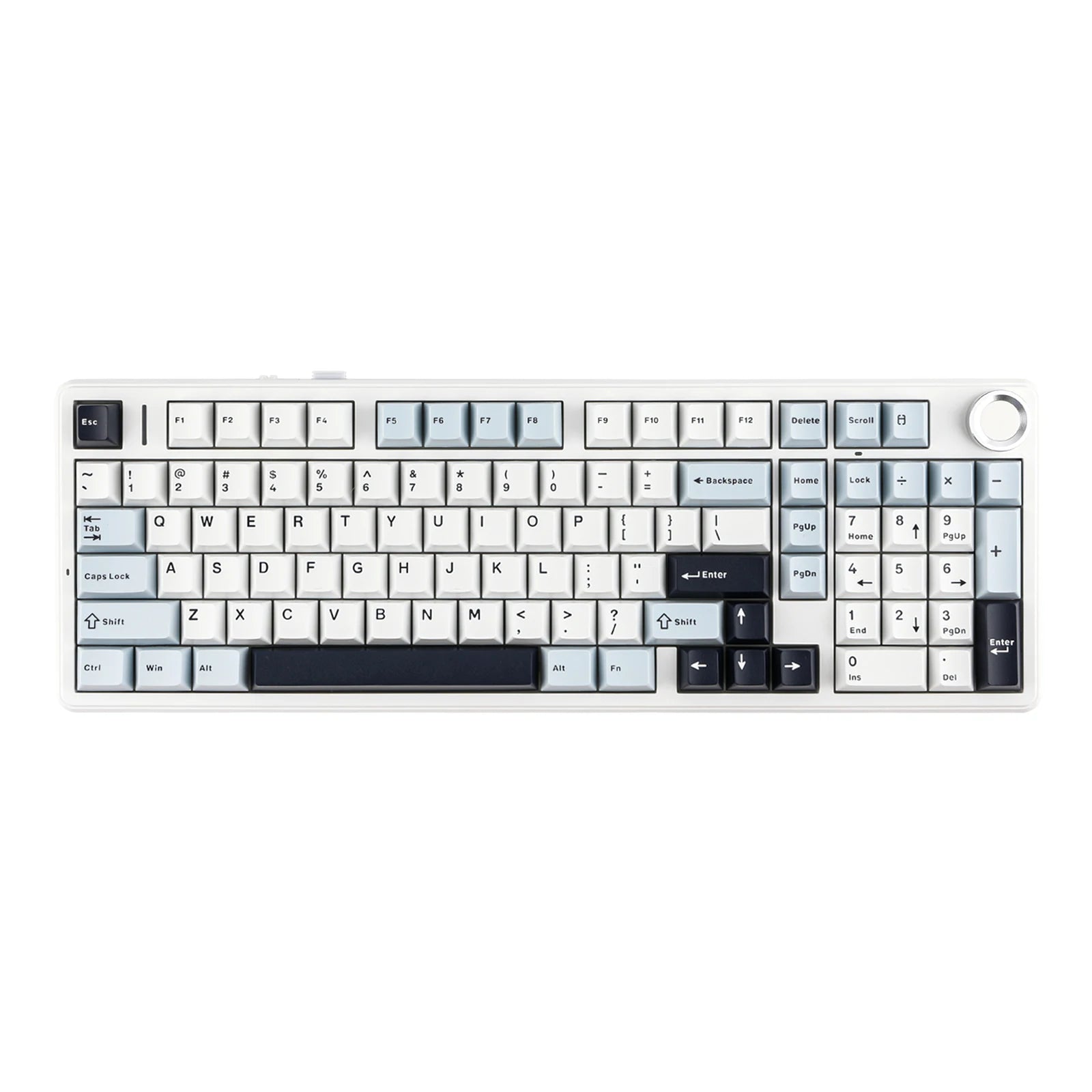 AULA F99 PRO 96% Layout Hot-Swappable Gasket-Mounted Wired/Bluetooth/2.4GHz Wireless Mechanical Keyboard for Mac/Win