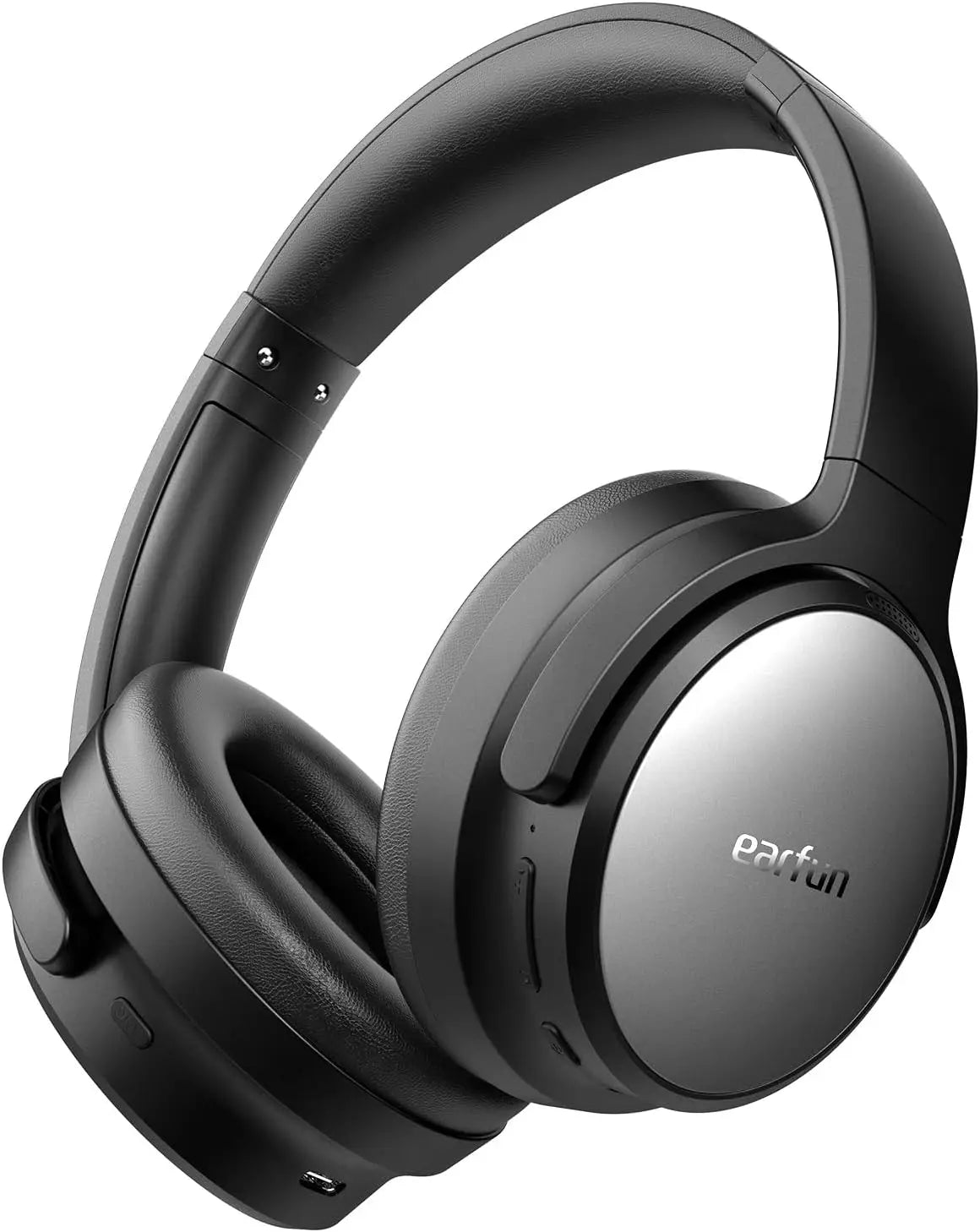 Active Noise Canceling Wireless Headphones with 120H Playtime, Bluetooth 5.4, Hi-Res Audio, Multipoint Connection